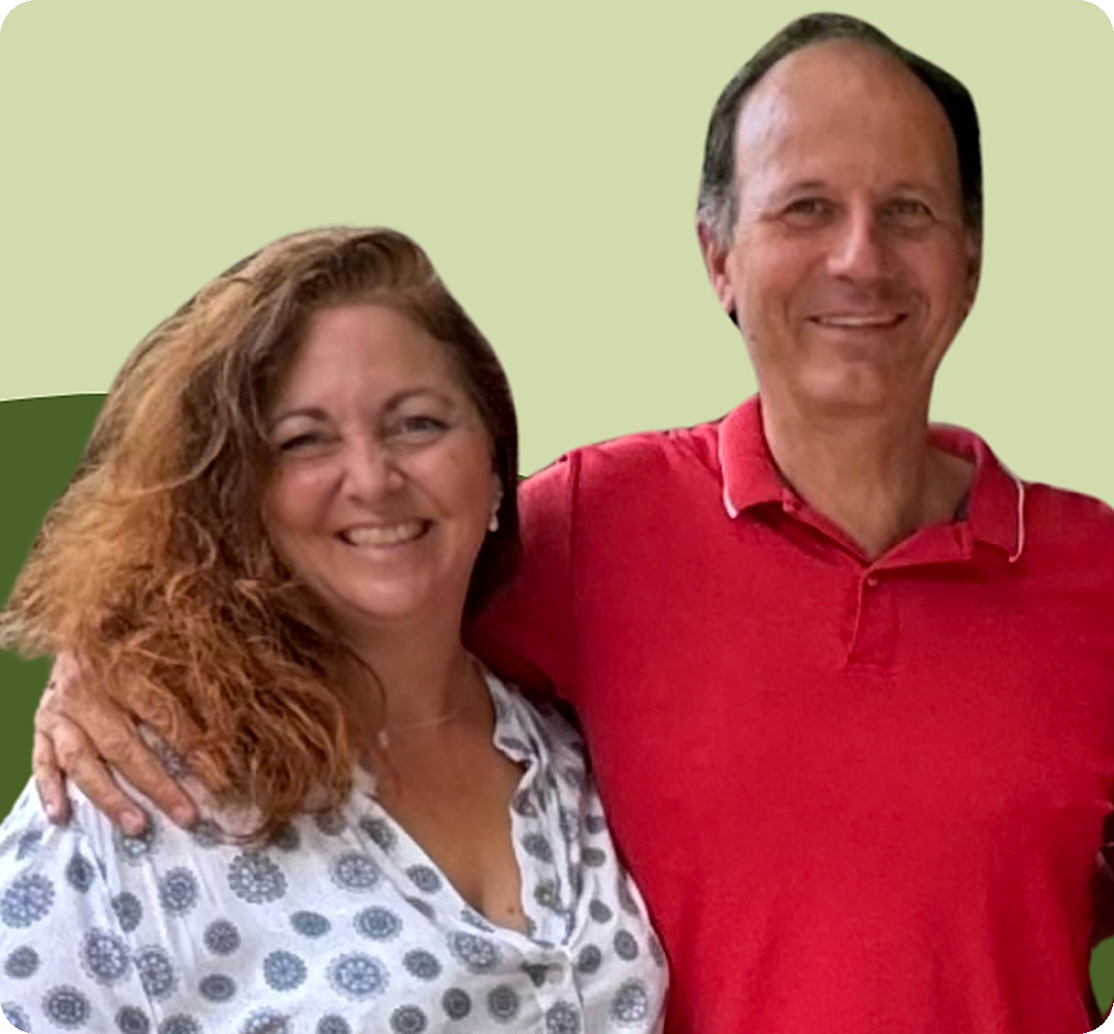 Remo Rittiner und Stella Danker
